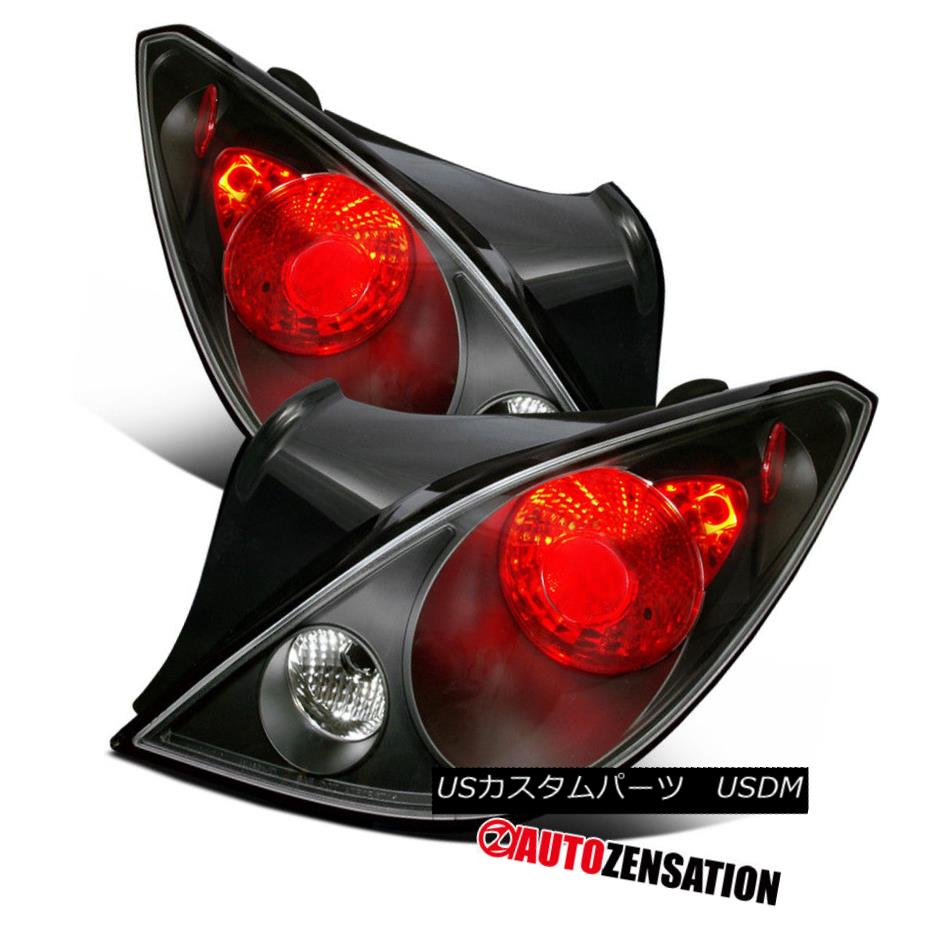 テールライト 06-09 Pontiac G6 2 Door Coupe Black Altezza Tail Lights Rear Brake Lamp 06-09ポンティアックG6 2ドアクーペブラックアルテッツァテールライトリアブレーキランプ 【並行輸入品】