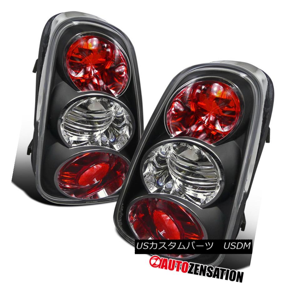 テールライト 02-04 Mini Cooper Euro Black Altezza Tail Lights Rear Brake Lamp 02-04ミニクーパーユーロブラックアルテッツァテールライトリアブレーキランプ 【並行輸入品】