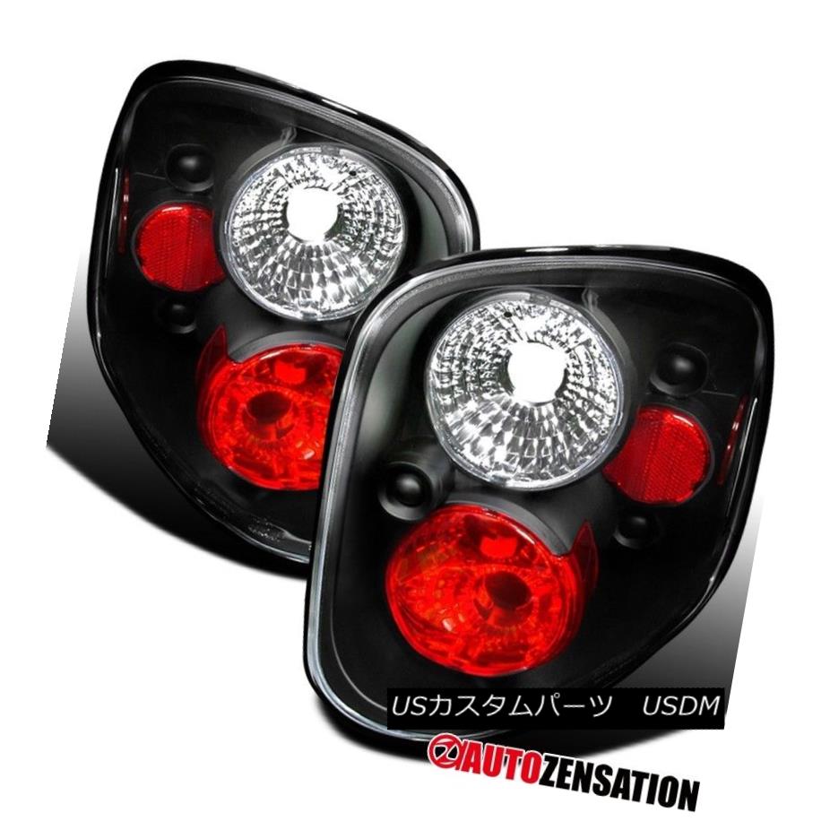 テールライト 97-00 Ford F150 Flareside Euro Black Altezza Rear Tail Brake Lights 97-00 Ford F150 FlaresideユーロブラックAltezzaリアテールブレーキライト 【並行輸入品】