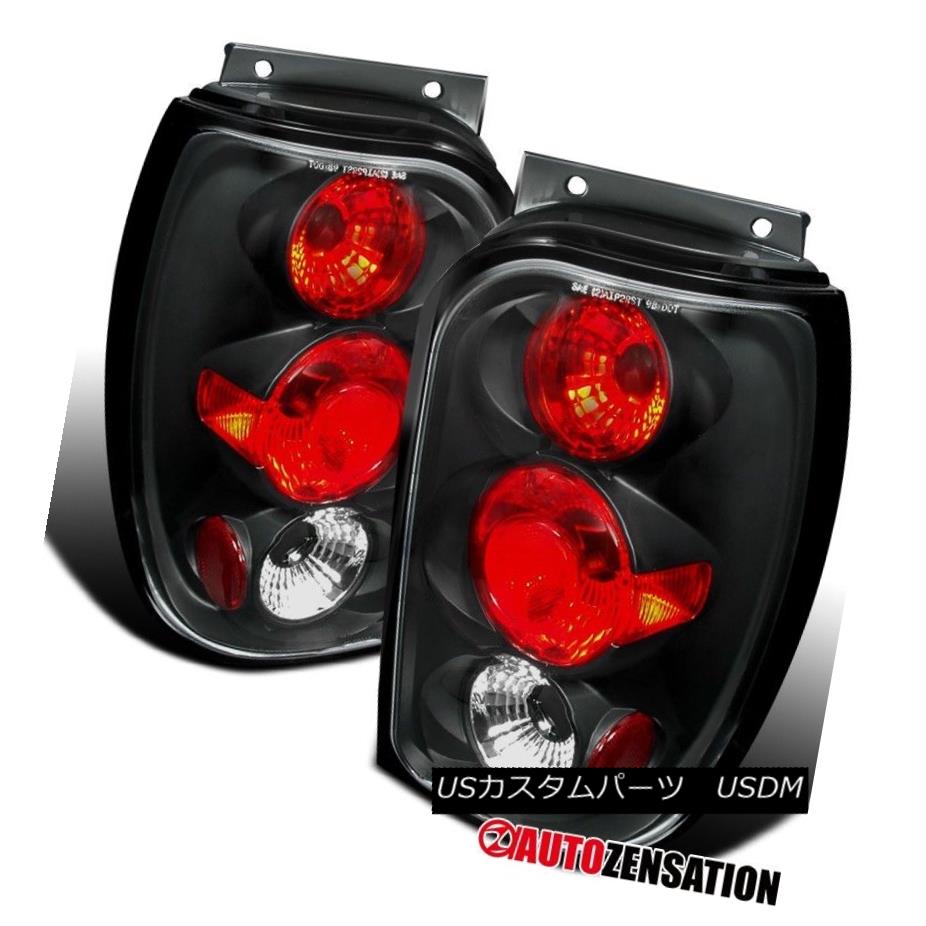 テールライト 98-01 Explorer Mountaineer Euro Black Altezza Rear Tail Brake Lights 98-01 Explorer MountaineerユーロブラックAltezzaリアテールブレーキライト 【並行輸入品】