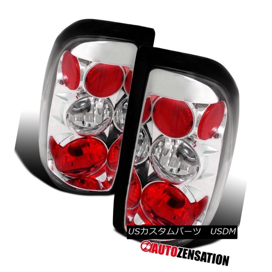 テールライト 97-04 Dodge Dakota Chrome Clear Altezza Rear Tail Brake Lights 97-04ダッジダコタクロームクリアAltezzaリアテールブレーキライト 【並行輸入品】