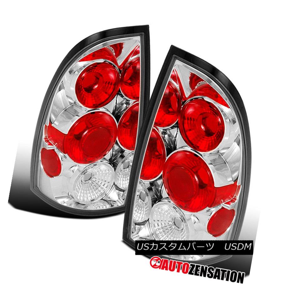 テールライト For 05-08 Toyota Tacoma Black JDM Chrome Brake Stop Rear Taillights 05-08トヨタタコマブラックJDMクロームブレーキストップリアタミラー 【並行輸入品】