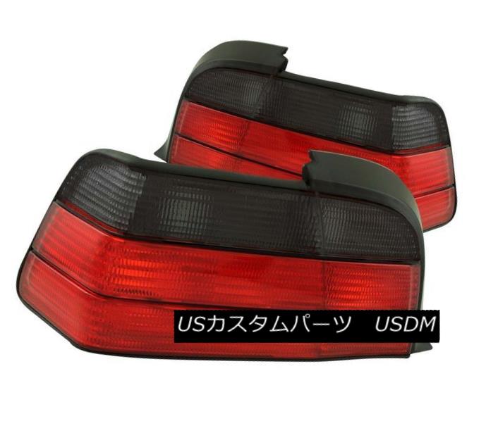 テールライト ANZO 221199 Set of 2 Red/Smoke Lens LED Tail Lights for BMW 3-Series 2-Door ANZO 221199 BMW 3シリーズ2ドア用赤色/煙霧レンズLEDテールライト2個セット 【並行輸入品】