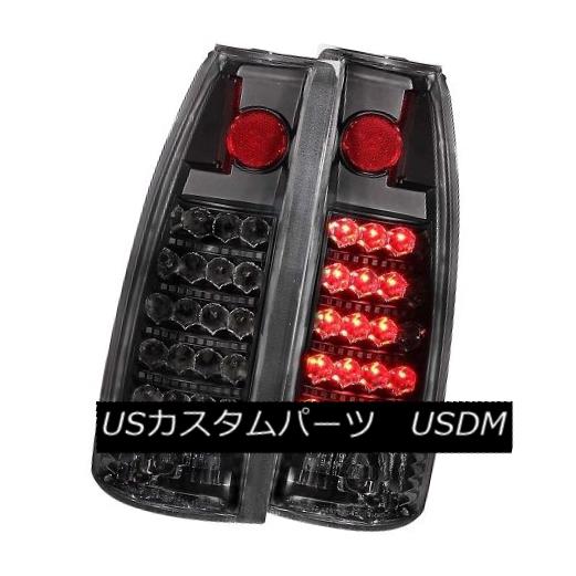 テールライト ANZO 311059 Black LED Tail Lights for Chevy / GMC / Cadillac Escalade (Set of 2) ANZO 311059シボレー/ GMC /キャデラック・エスカレード用ブラックLEDテールライト（2個セット） 【並行輸入品】