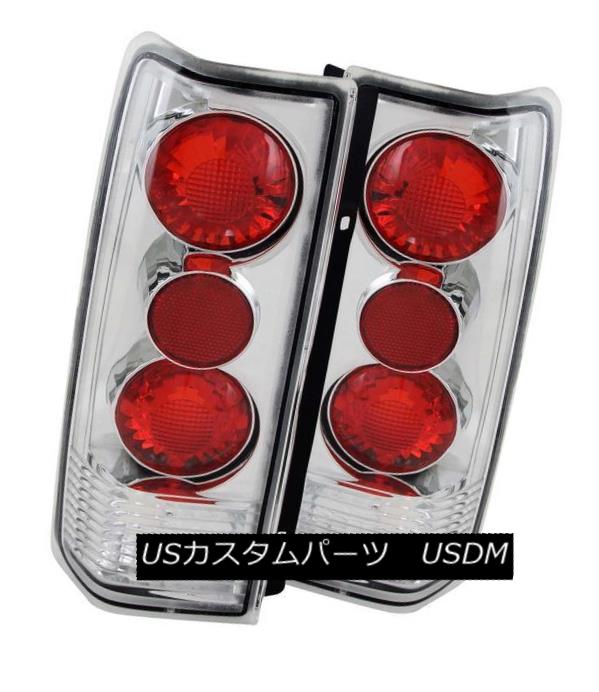 テールライト ANZO 211001 Set of 2 Chrome G2 Style Tail Lights for 85-05 Astro Van/Safari ANZO 211001 85-05アストロ・バン/サファリ用クロムG2スタイル・テール・ライト2個セット 【並行輸入品】