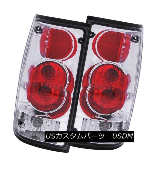 テールライト ANZO 211130 Set of 2 Chrome G2 Style Tail Lights for 1989-1995 Toyota Pickup ANZO 211130トヨタピックアップ用クロームG2スタイルテールライト1989-1995 2点セット 【並行輸入品】
