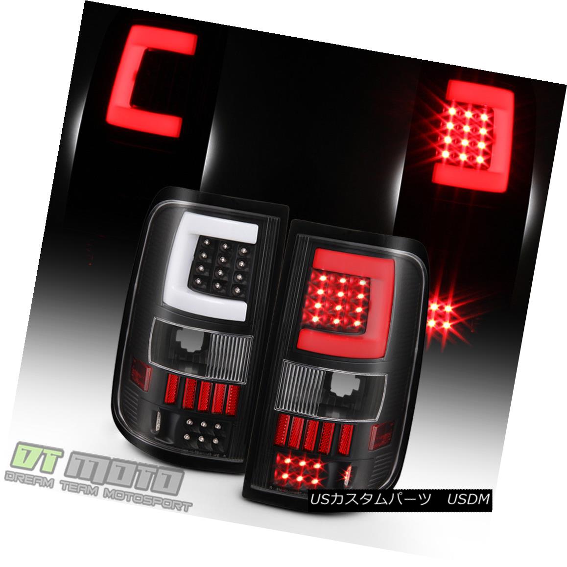 テールライト Black 2004 2005 2006 2007 2008 Ford F150 LOBO Pickup LED Tube Tail Lights Lamps ブラック2004 2005 2006 2007 2008フォードF150 LOBOピックアップLEDチューブテールライトランプ 【並行輸入品】 43,098円