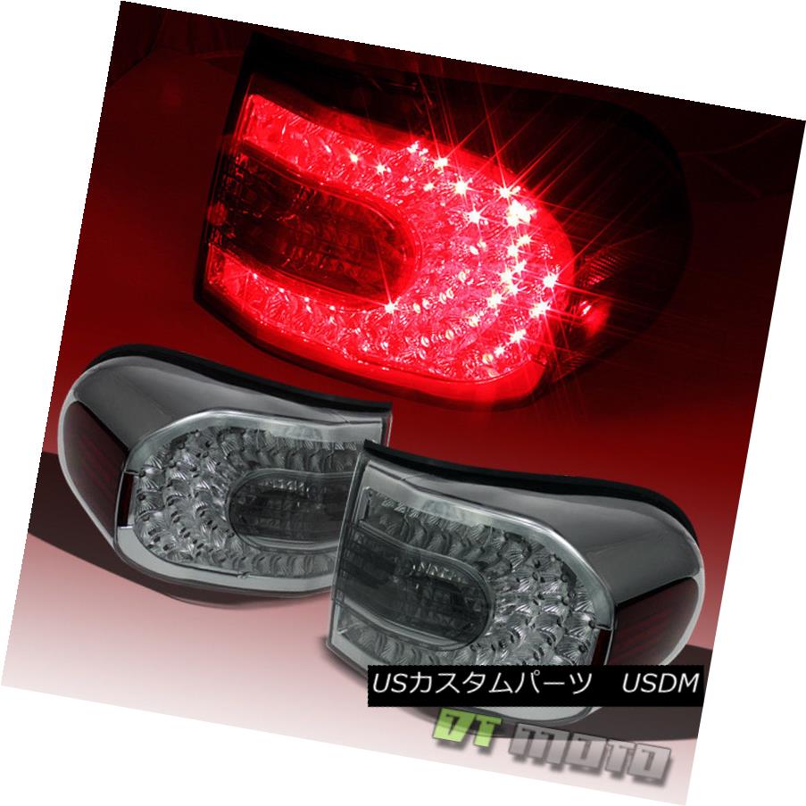 テールライト Smoked 2007-2014 Toyota Fj Cruiser LED Tail Lights Rear Brake Lamps Left+Right スモーク2007-2014トヨタFJクルーザーLEDテールライトリアブレーキランプ左+右 【並行輸入品】