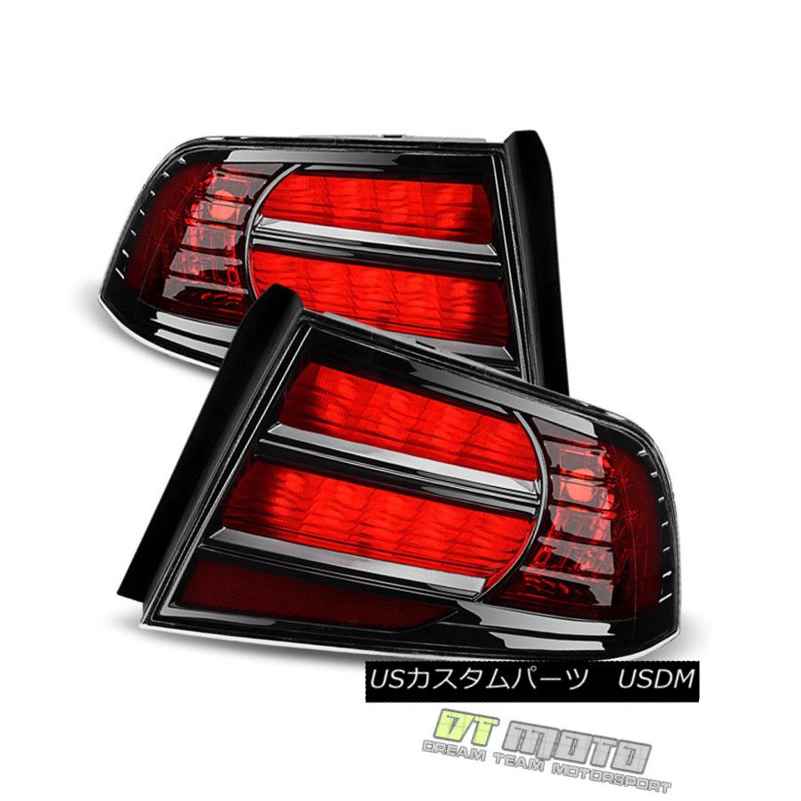 テールライト 2004-2008 Acura TL Type-S Style Tail Lights Lamps Replacement Left+Right 04-08 2004-2008 Acura TL Type-Sスタイルテールライトランプ交換左/右04-08 【並行輸入品】