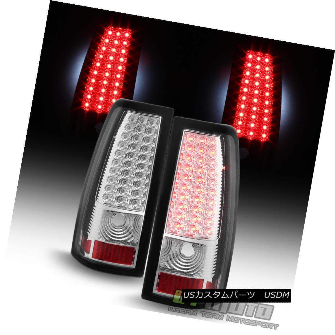 テールライト 1999-2002 Chevy Silverado 1500 2500 3500 LED Tail Lights Brake Lamps Left+Right 1999-2002 Chevy Silverado 1500 2500 3500 LEDテールライトブレーキランプ左+右 【並行輸入品】