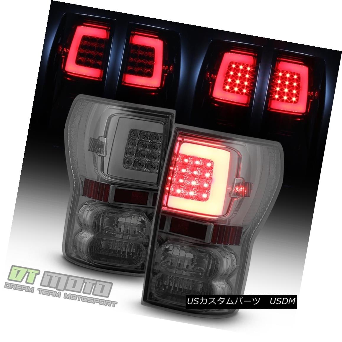 テールライト Smoke 2007-2013 Toyota Tundra LED Tube Tail Lights Brake Lamps 07-13 Left+Right Smoke 2007-2013 Toyota Tundra LEDチューブテールライトブレーキランプ07-13 Left + Right 【並行輸入品】