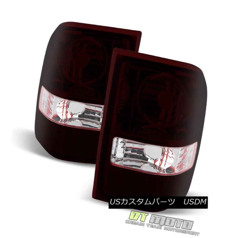 テールライト 2001-2011 Ford Ranger Red Smoke Tail Lights Brake Lamps Left+Right Aftermarket 2001?2011年フォードレンジャーレッド煙テールライトブレーキランプ左+右アフターマーケット 【並行輸入品】