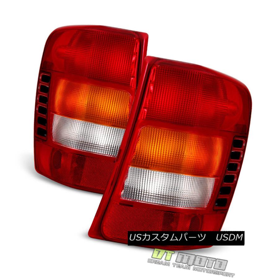 テールライト 1999-2004 Jeep Grand Cherokee Tail Brake Lights Lamps w/Circuit Board Left+Right 1999-2004ジープグランドチェロキーテールブレーキライトランプ/回路基板左+右 【並行輸入品】