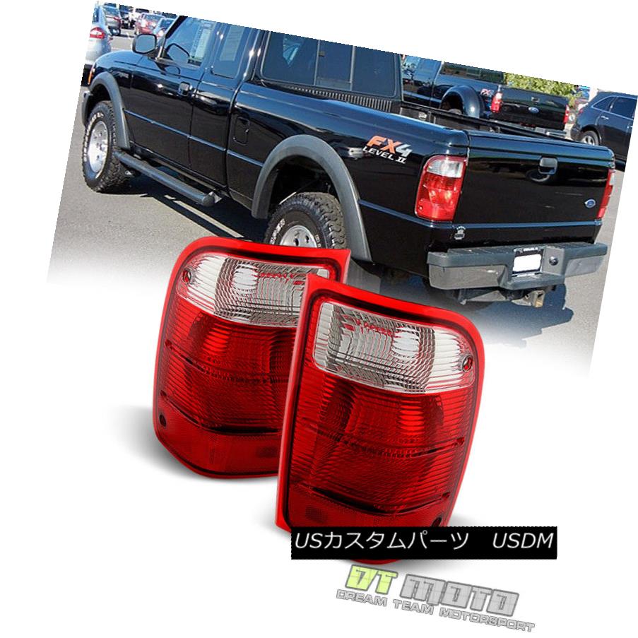 テールライト Fits 2001-2011 Ford Ranger Pickup Truck Tail Lights Brake Lamp Replacement 01-11 フィット2001-2011フォードレンジャーピックアップトラックテールランプブレーキランプ交換01-11 【並行輸入品】