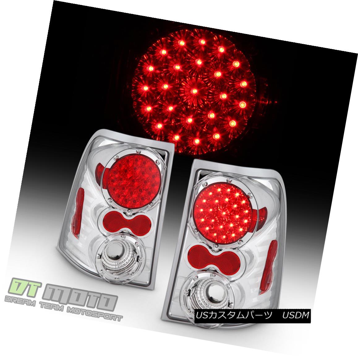 テールライト 2002 2003 2004 2005 Ford Explorer 4-Door LED Tail Lights Brake Lamps Left+Right 2002 2003 2004 2005フォードエクスプローラー4ドアLEDテールライトブレーキランプ左+右 【並行輸入品】