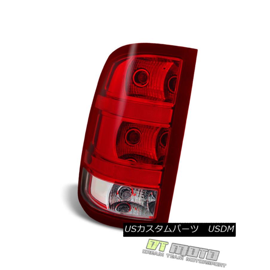 テールライト 2007-2013 GMC Sierra 1500 2500HD 3500HD Tail Light Brake Lamp Left Driver Side 2007-2013 GMC Sierra 1500 2500HD 3500HDテールライトブレーキランプ左ドライバ側 【並行輸入品】
