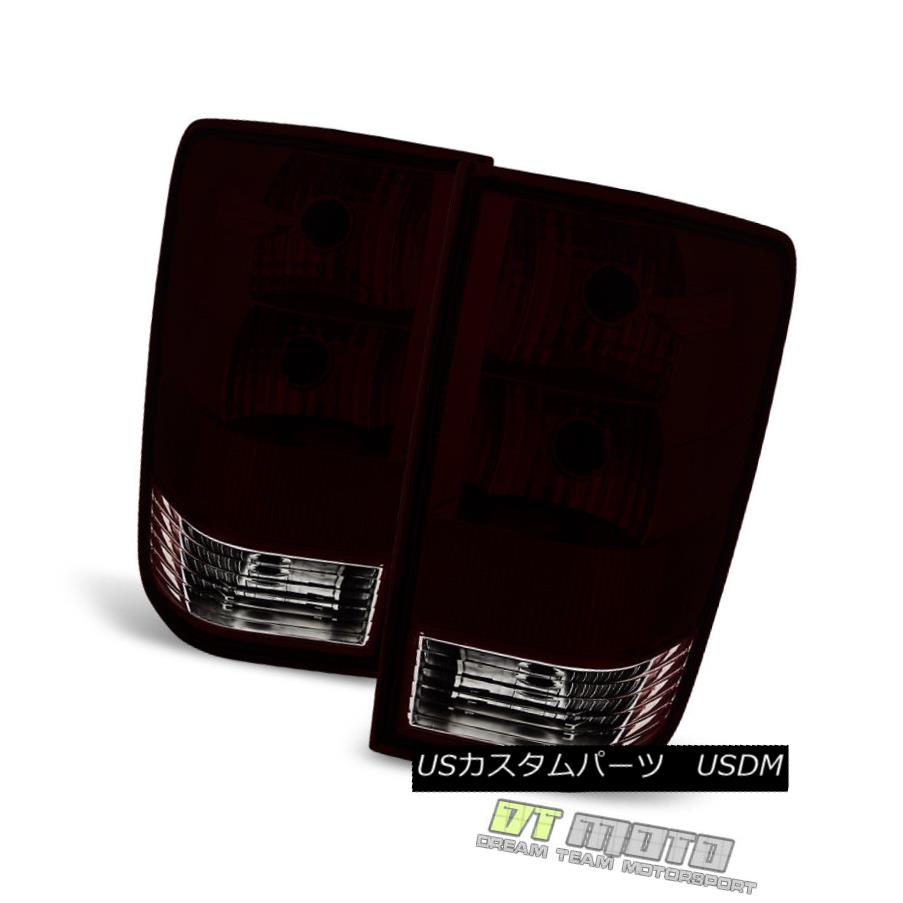 テールライト Smoked For 2004-2015 Titan Pickup Truck Tail Lights Brake Lamps Left+Right 04-15 2004-2015年のために煙られたタイタンピックアップトラックのテールライトブレーキランプ左+右04-15 【並行輸入品】 32,175円