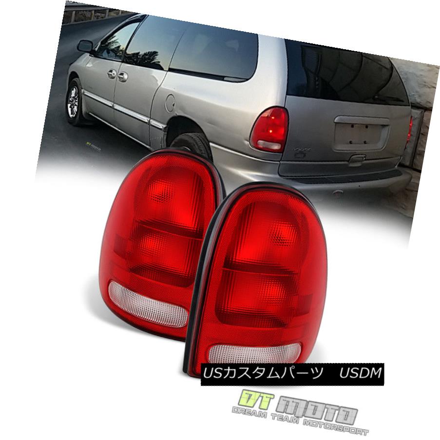 クリスマス特集 テールライト 国のキャラバンボイジャーテールライトブレーキランプペア Town Amp Chrysler 1996 00 Pair Lamps Brake Lights Tail Voyager Caravan Country Town Chrysler 1996 00 Usdm 0042 18 Qbdworks Com