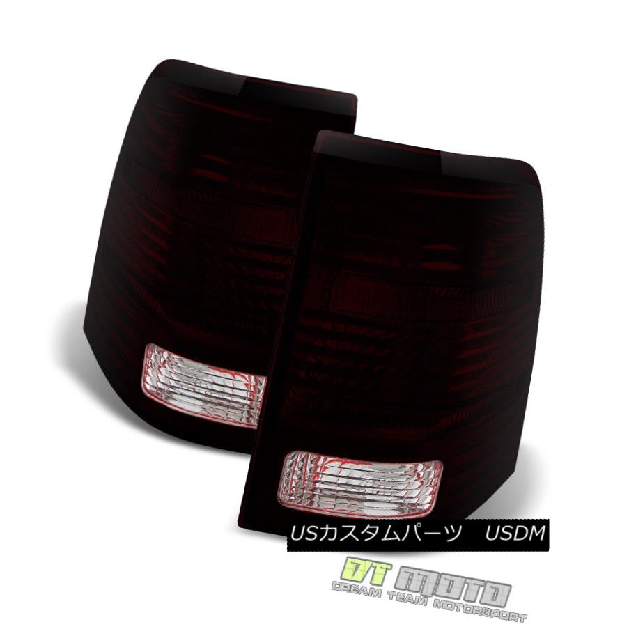 テールライト Red Smoked 2002 2003 2004 2005 Ford Explorer Tail Lights Brake Lamps Left+Right Red Smoked 2002 2003 2004 2005フォードエクスプローラーテールライトブレーキランプ左+右 【並行輸入品】