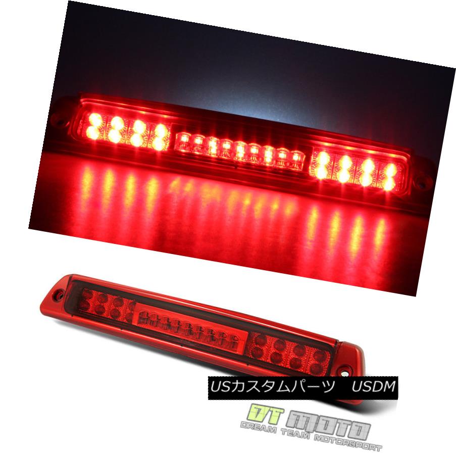 テールライト [Red Lens] 1994-2001 Ram 1500 2500 3500 Full LED 3rd Brake Light Stop Tail Lamp [赤色レンズ] 1994-2001 Ram 1500 2500 3500フルLED第3ブレーキライトストップテールランプ 【並行輸入品】