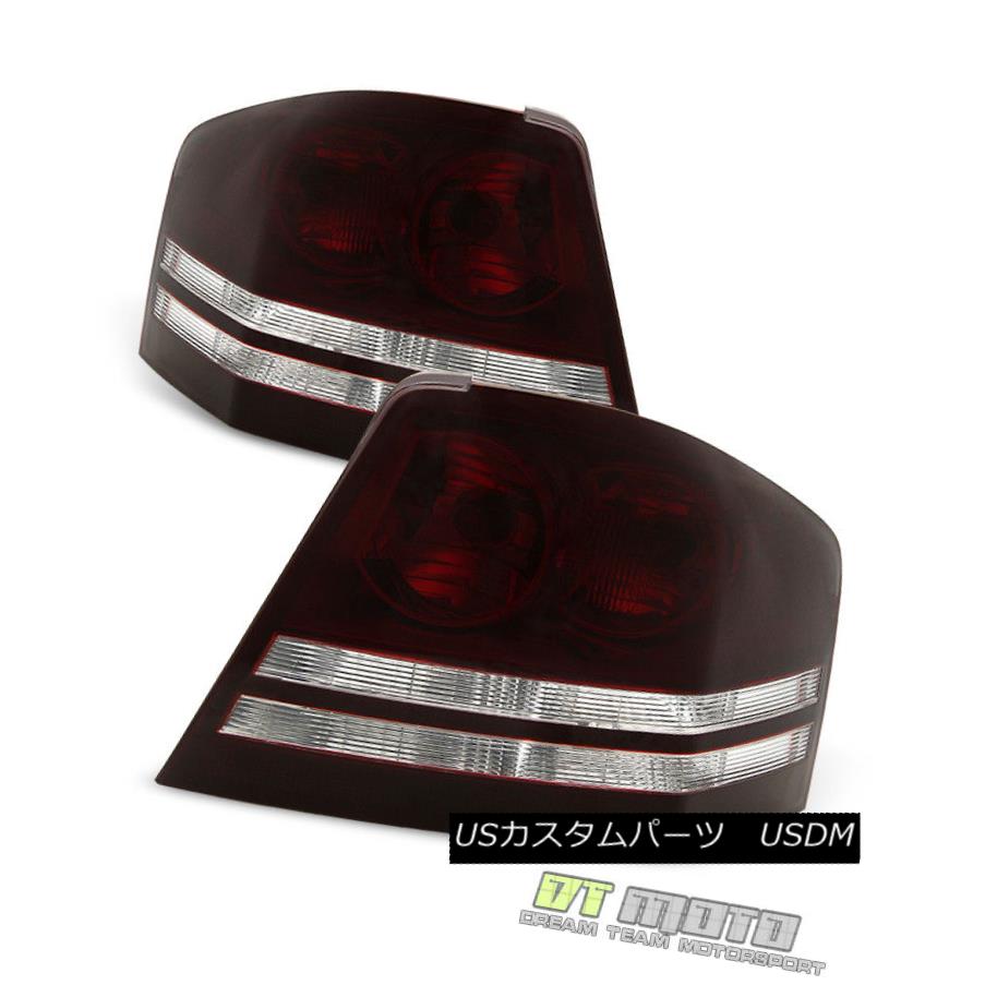 テールライト 2008 2009 2010 Dodge Avenger Red Smoke Brake Tail Lights Lamps Replacement 08-10 2008年2009年2010ダッジアベンジャーレッドスモークブレーキテールライトランプ交換08-10 【並行輸入品】