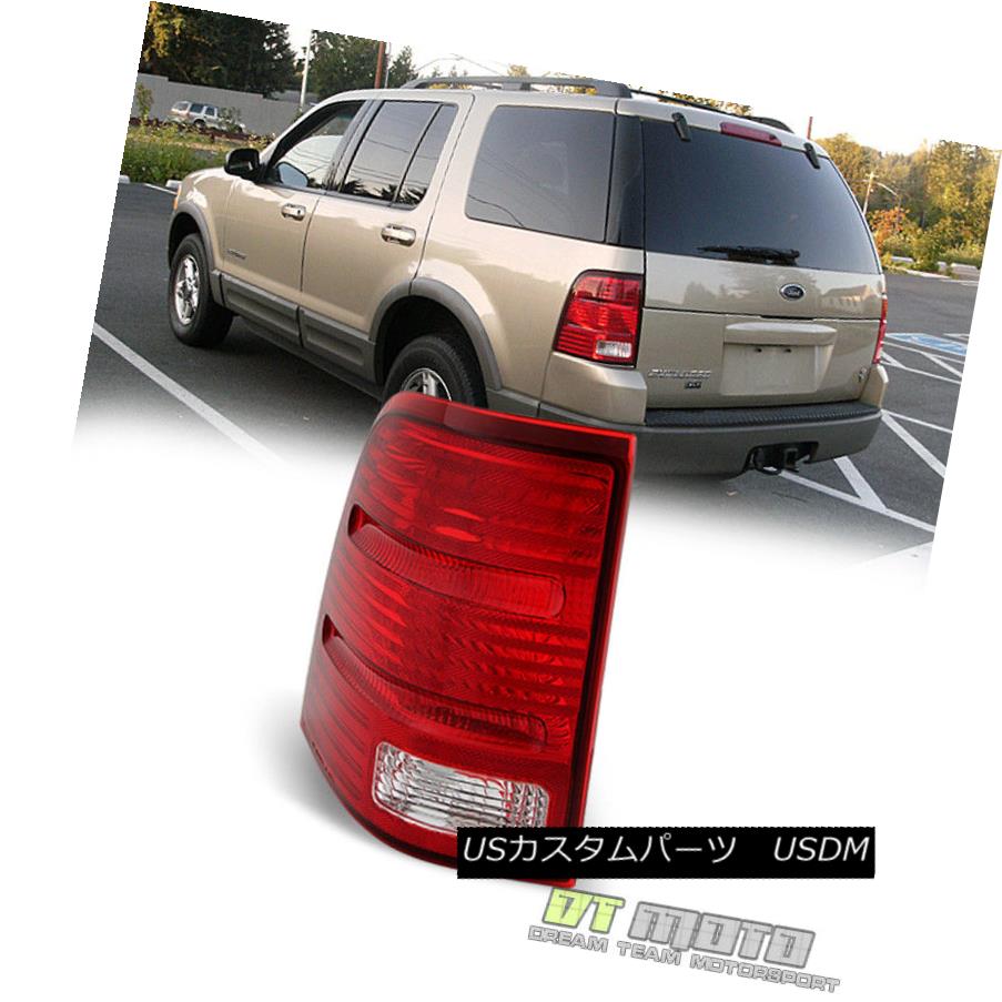 テールライト 2002-2005 Ford Explorer 4DR Replacement Tail Lights Brake Lamps Driver Left Side 2002-2005フォードエクスプローラー4DR交換テールライトブレーキランプドライバー左側 【並行輸入品】