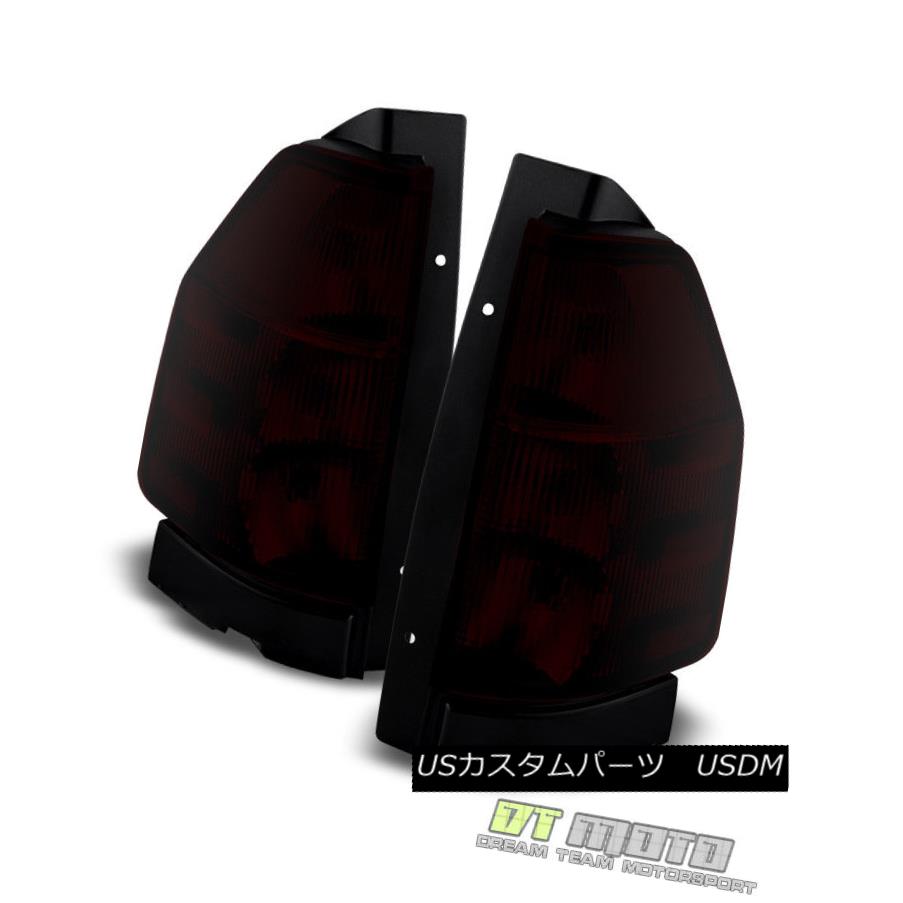 テールライト Dark Smoked 02-09 GMC Envoy OE Style Tail Lights Brake Lamp Left+Right 2002-2009 ダークスモーク02-09 GMCエンボイOEスタイルテールライトブレーキランプ左+右2002-2009 【並行輸入品】