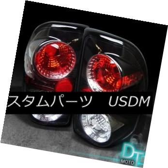 テールライト 97-04 Dodge Dakota Black Tail Lights Lamps Left+Right Pair Sets Aftermarket Sets 97-04ダッジダコタブラックテールライトランプ左+右ペアセットアフターマーケットセット 【並行輸入品】