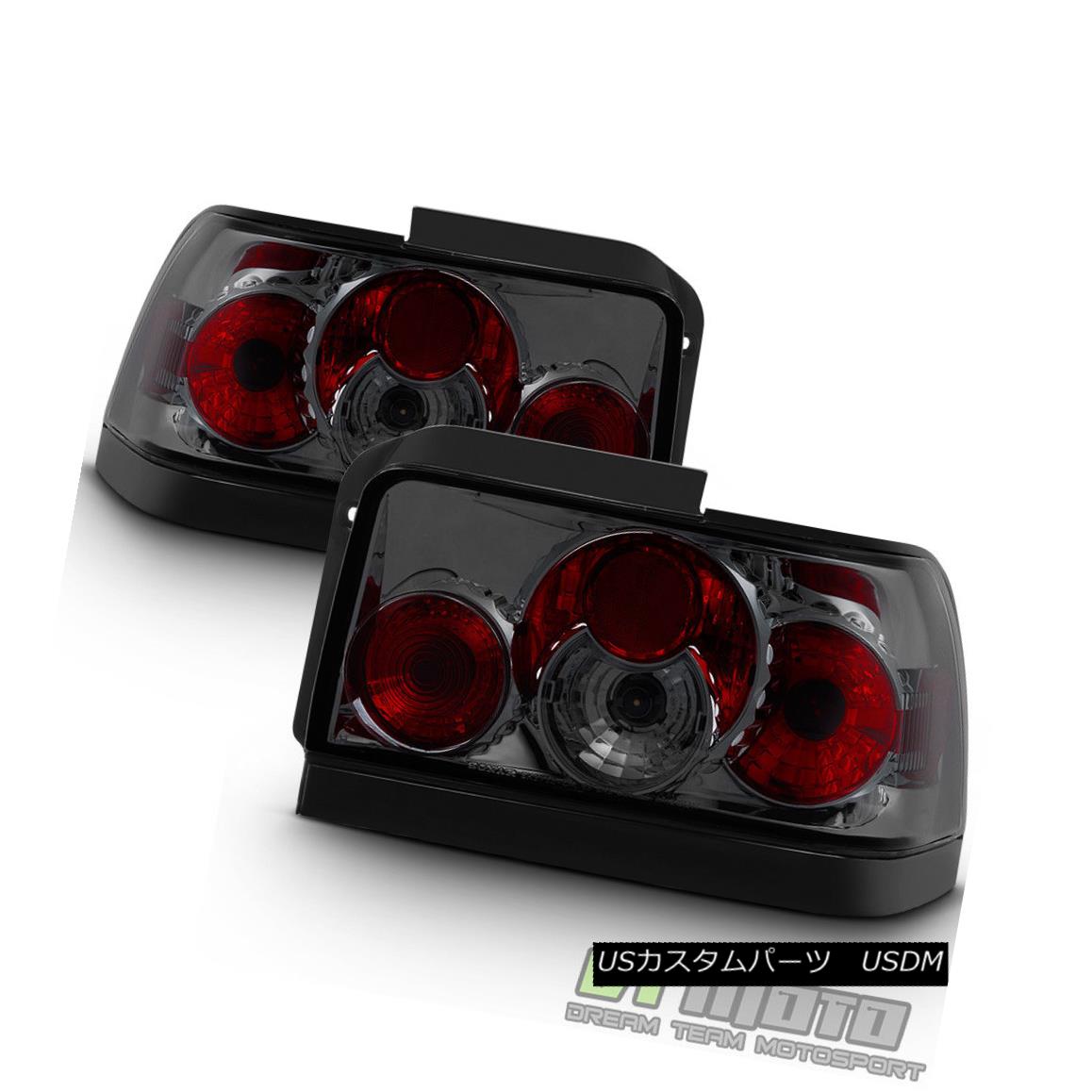 テールライト Smoked Lens 1993-1997 Toyota Corolla JDM Tail Lights Brake Lamps Pair Left+Right スモークレンズ1993-1997トヨタカローラJDMテールライトブレーキランプペア左右+右 【並行輸入品】