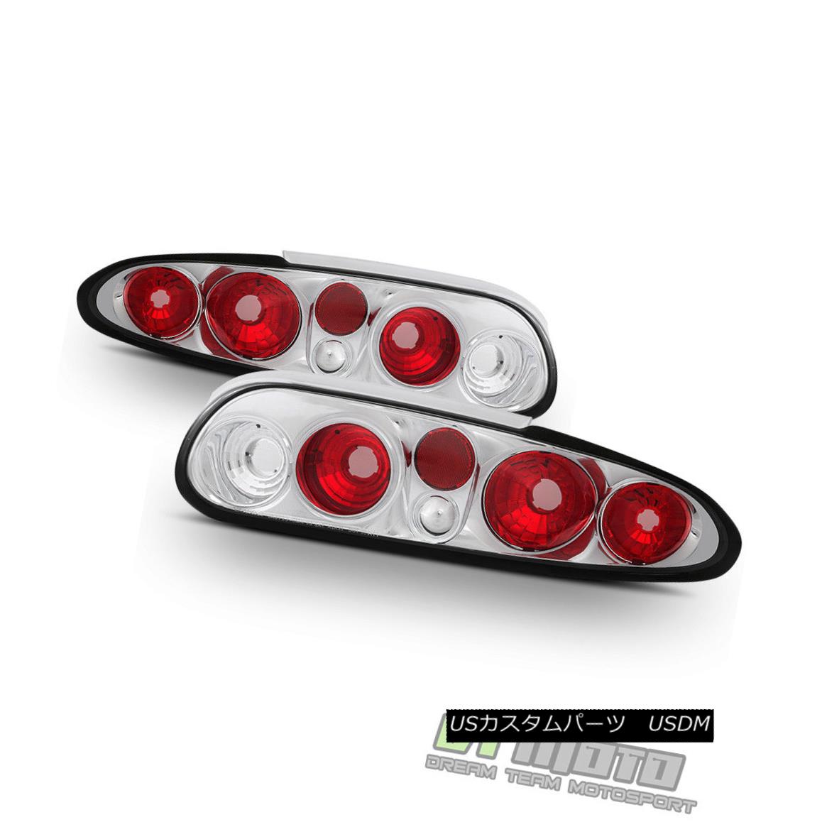 テールライト 1993-2002 Chevy Camaro Z28 Chrome Tail Lights Brake Lamps Left+Right 93-02 Pair 1993-2002シボレーカマロZ28クロームテールライトブレーキランプ左右+ 93-02ペア 【並行輸入品】