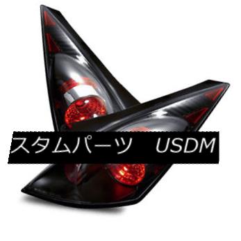 テールライト For 03-05 Nissan 350Z Black Left/Right Altezza Tail Lights Rear Brake Lamps 03-05日産350Zブラック左/右Altezzaテールライトリアブレーキランプ 【並行輸入品】