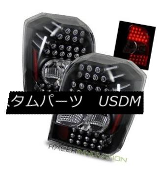 テールライト For 07-08 Dodge Caliber Euro Black LED Tail Lights Rear Brake Lamps 07-08ダッジキャリバーユーロブラックLEDテールライトリアブレーキランプ 【並行輸入品】 45,936円