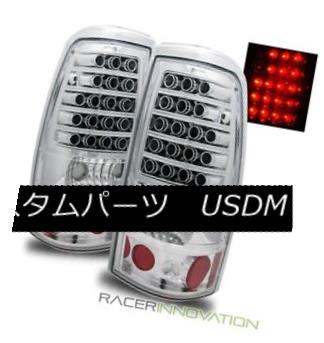 テールライト For 03-06 Chevy Silverado/04-06 GMC Sierra Chrome LED Tail Lights Brake Lamps 03-06 Chevy Silverado / 04-0 6 GMC Sierra Chrome LEDテールライトブレーキランプ 【並行輸入品】