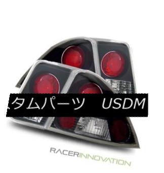 テールライト For 01-05 Honda Civic 4 Door Sedan Black Altezza Tail Lights Brake Lamps 01-05ホンダシビック4ドアセダンブラックAltezzaテールライトブレーキランプ 【並行輸入品】