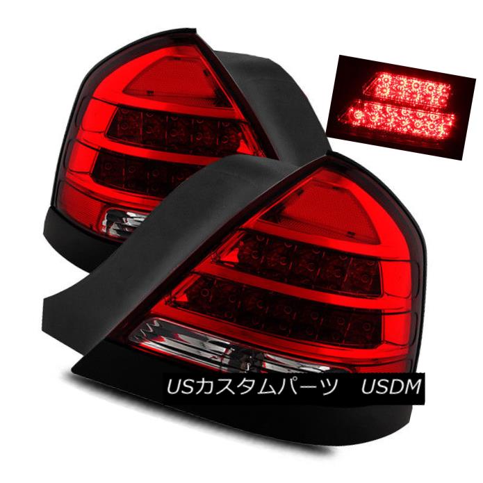 テールライト For 98-11 Ford Crown Victoria Police interceptor Style Tail Lights Brake Lamps 98-11フォードクラウンビクトリア警察インターセプタスタイルのテールライトブレーキランプ 【並行輸入品】