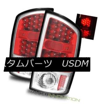 テールライト For 02-06 Dodge Ram 1500/03-05 Ram 2500/3500 Red Clear LED Tail Light Lamps 02-06 Dodge Ram 1500 / 03-05 Ram 2500/3500レッドクリアLEDテールライトランプ 【並行輸入品】