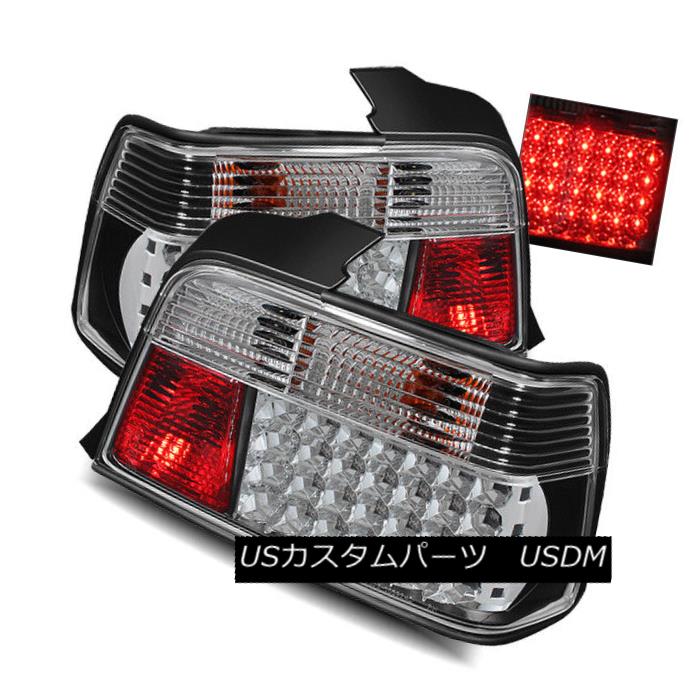 テールライト For 92-98 BMW E36 4DR 318/323/325/328/M3 Black LH/RH LED Tail Lights Brake Lamps 92-98 BMW E36 4DR 318/323/325/32 8 / M3ブラックLH / RH LEDテールライトブレーキランプ 【並行輸入品】