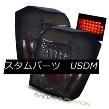 テールライト For 2007-2012 Dodge Caliber Smoked LED Tail Lights Rear Brake Lamps 2007 - 2012年のダッジキャリバースモークLEDテールライトリアブレーキランプ 【並行輸入品】 44,022円
