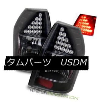 テールライト For 05-07 Dodge Magnum Euro Black LED Tail Lights Rear Brake Lamps 05-07ドッジマグナムユーロブラックLEDテールライトリアブレーキランプ 【並行輸入品】 44,616円
