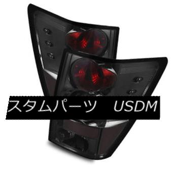 テールライト For 05-06 Jeep Grand Cherokee Smoke LH+RH Altezza Tail Lights Rear Brake Lamps 05-06ジープグランドチェロキースモークLH + RH Altezzaテールライトリアブレーキランプ 【並行輸入品】
