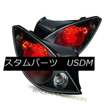 テールライト For 05-09 Pontiac G6 2DR Coupe Black Altezza Tail Lights Rear Brake Lamps 05-09ポンティアックG6 2DRクーペブラックAltezzaテールライトリアブレーキランプ 【並行輸入品】