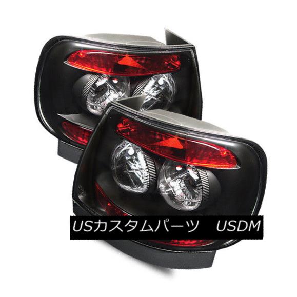 テールライト For 96-01 Audi A4/S4 Black LH/RH Altezza Tail Lights Rear Brake Lamp Replacement 96-01用Audi A4 / S4ブラックLH / RH Altezzaテールライトリアブレーキランプ交換 【並行輸入品】