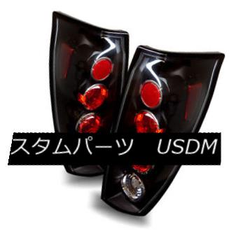 テールライト For 02-06 Chevy Avalanche Black Left+Right Altezza Tail Lights Rear Brake Lamps 02-06 Chevy Avalanche Black Left + Right Altezzaテールライトリアブレーキランプ 【並行輸入品】