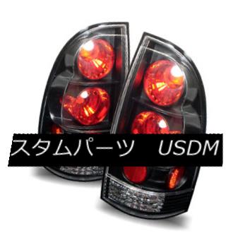 テールライト For 05-15 Toyota Tacoma Black Left+Right Altezza Tail Lights Rear Brake Lamps 05-15トヨタタコマブラック左+右Altezzaテールライトリアブレーキランプ 【並行輸入品】
