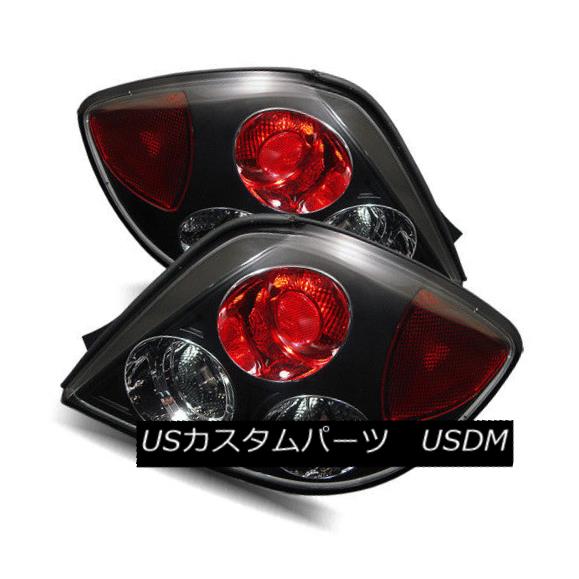 テールライト For 03-06 Tiburon Black LH/RH Altezza Tail Lights Rear Brake Lamps Replacement 03-06 Tiburon Black LH / RH Altezzaテールライトリアブレーキランプ交換用 【並行輸入品】