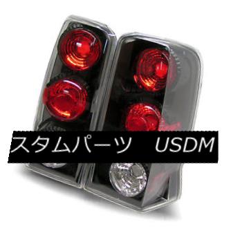 テールライト For 02-06 Cadillac Escalade/ESV Sport Black LH+RH Altezza Tail Lights Brake Lamp 02-06キャデラックエスカレード/ ESVスポーツブラックLH + RH Altezzaテールライトブレーキランプ 【並行輸入品】