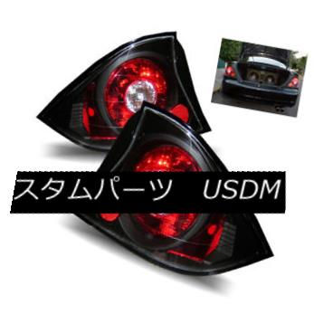テールライト For 01-03 Honda Civic 2DR Black Left+Right Altezza Tail Lights Rear Brake Lamps 01-03ホンダシビック2DRブラック左+右Altezzaテールライトリアブレーキランプ 【並行輸入品】