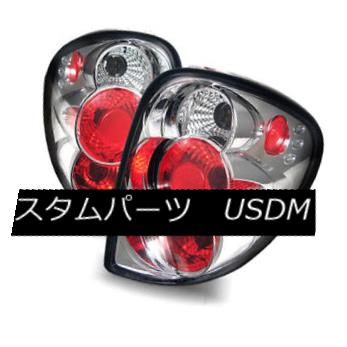 テールライト For 01-07 Caravan/Grand Caravan Chrome LH+RH Altezza Tail Lights Rear Brake Lamp 01-07 Caravan / Grand Caravan Chrome LH + RH Altezzaテールライトリアブレーキランプ 【並行輸入品】
