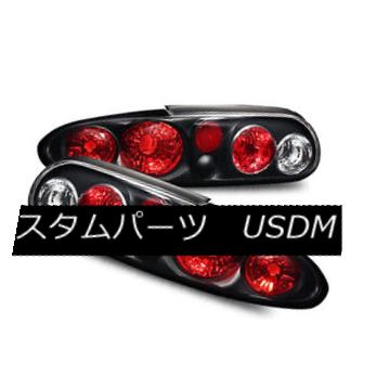 テールライト For 93-02 Chevy Camaro Black Left+Right Altezza Tail Lights Rear Brake Lamps 93-02用シボレーカマロブラック左+右Altezzaテールライトリアブレーキランプ 【並行輸入品】