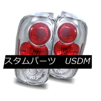 テールライト For 95-97 Ford Explorer Chrome Left+Right Altezza Tail Lights Rear Brake Lamps 95-97 For Ford Explorerクローム左+右Altezzaテールライトリアブレーキランプ 【並行輸入品】